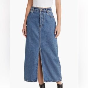 ROLLA'S Denim Maxi Skirt